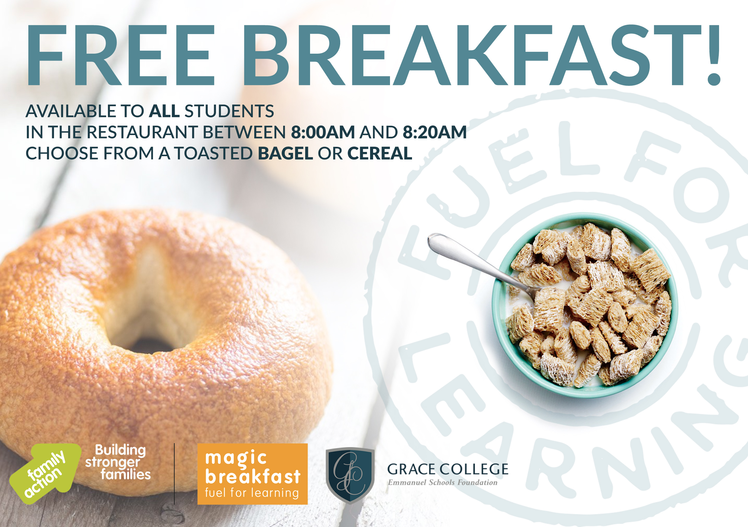 Free Breakfast Flyer